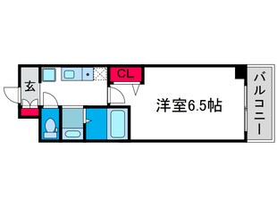 クレド桜川の物件間取画像